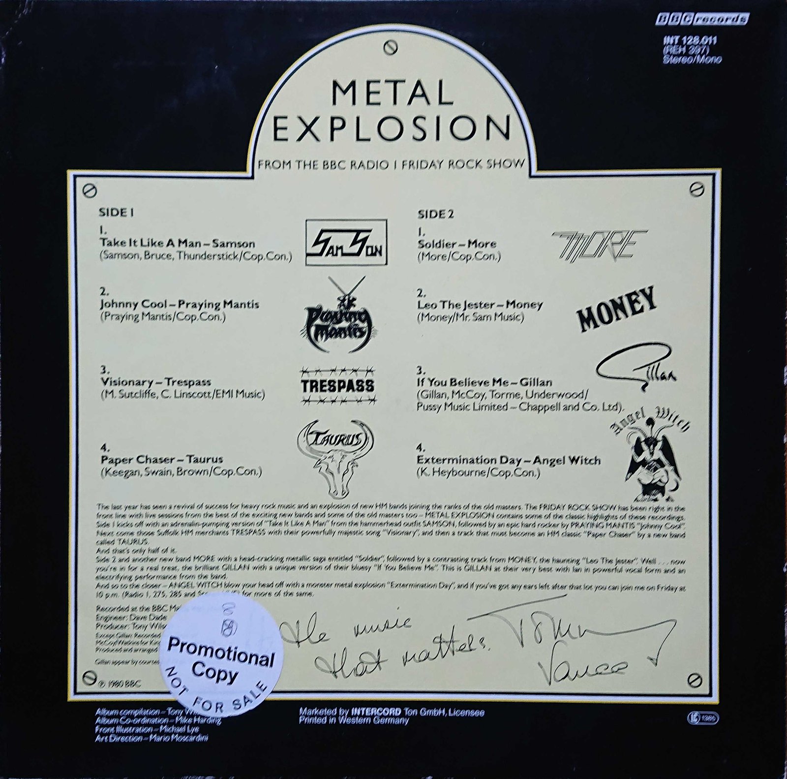 Back cover of INT 128.011